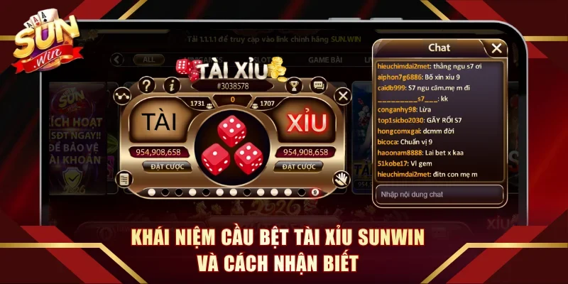Khái niệm cầu bệt Tài Xỉu Sunwin và cách nhận biết