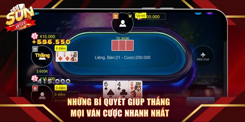 Những bí quyết giúp thắng mọi ván cược nhanh nhất